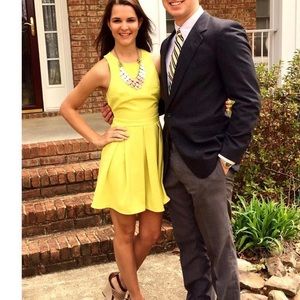 Lulu’s Bright Yellow Dress